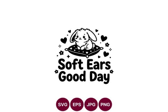 Cute Bunny Soft Ears Graphics