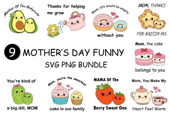 Fun Mother’s Day Graphics for Creative Projects