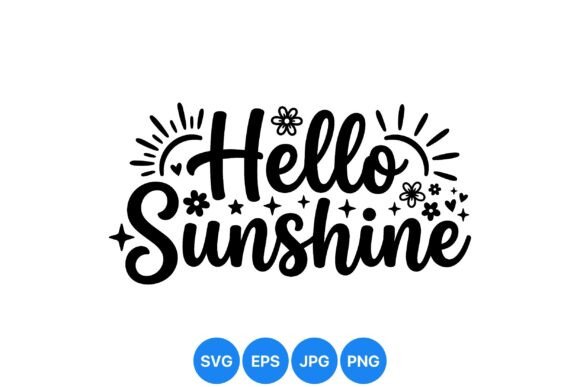 Hello Sunshine Graphics for Branding