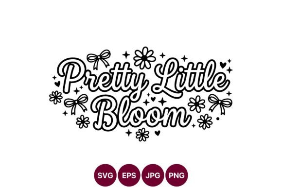 Pretty Little Bloom Graphics for Local Branding